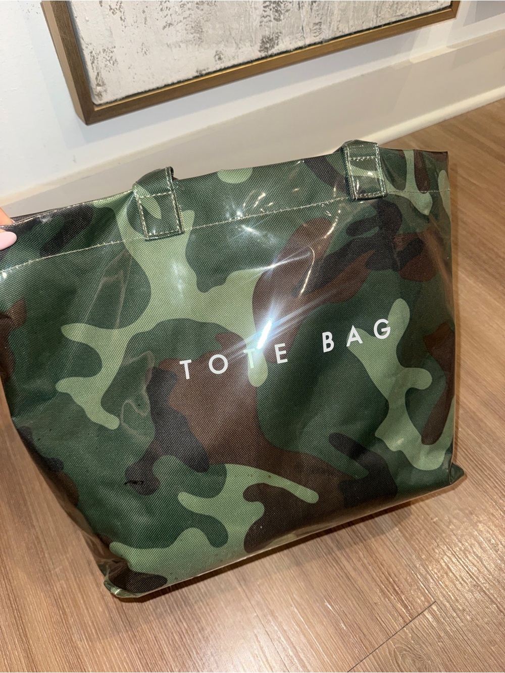 Camouflage Tote Bag - Green Camo Tote Bag